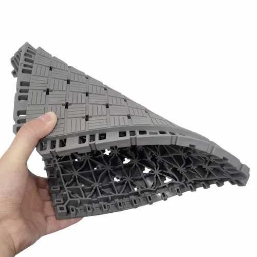 衝撃吸収構造のHESタイル